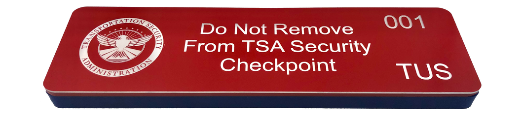 Secondary TSA Indicator Tag